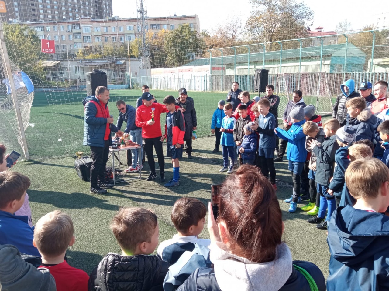 Открытие нового сезона в Детской футбольной академии
