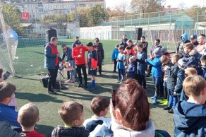 Открытие нового сезона в Детской футбольной академии